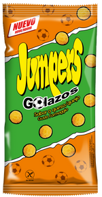 JUMPERS GOLAZOS Sabor Queso 110g en caja 9 bolsas